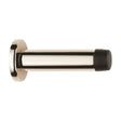 This is an image of Carlisle Brass - Wall Mounted Door Stop - Polished Nickel available to order from T.H Wiggans Architectural Ironmongery in Kendal, quick delivery and discounted prices.