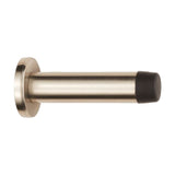 This is an image of Carlisle Brass - Wall Mounted Door Stop - Satin Nickel available to order from T.H Wiggans Architectural Ironmongery in Kendal, quick delivery and discounted prices.