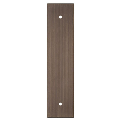 This is an image of a Carlisle Brass - Cupboard Pull backplates that is availble to order from T.H Wiggans Architectural Ironmongery in Kendal in Kendal.