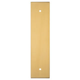 This is an image of a Carlisle Brass - Cupboard Pull backplates that is availble to order from T.H Wiggans Architectural Ironmongery in Kendal in Kendal.