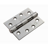 This is an image of a Eurospec - Enduro Grade 13 Ball Bearing Hinge, Grade 316 Stainless Steel - Satin that is availble to order from T.H Wiggans Architectural Ironmongery in in Kendal.