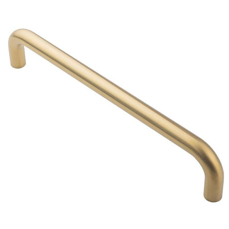 This is an image of Carlisle Brass - 19mm D Pull Handle 300mm Centres - Satin PVD available to order from T.H Wiggans Architectural Ironmongery in Kendal, quick delivery and discounted prices.