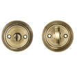 This is an image of Carlisle Brass - Delamain Large Turn and Release - Florentine Bronze available to order from T.H Wiggans Architectural Ironmongery in Kendal, quick delivery and discounted prices.