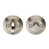 This is an image of Carlisle Brass - Delamain Large Turn and Release - Satin Nickel available to order from T.H Wiggans Architectural Ironmongery in Kendal, quick delivery and discounted prices.