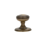 This is an image of Carlisle Brass - Delamain Plain Mortice Knobs - Florentine Bronze available to order from T.H Wiggans Architectural Ironmongery in Kendal, quick delivery and discounted prices.