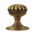 This is an image of Carlisle Brass - Delamain Flower Mortice Knobs - Florentine Bronze available to order from T.H Wiggans Architectural Ironmongery in Kendal, quick delivery and discounted prices.