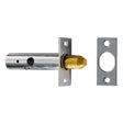 This is an image of a Eurospec - Door Security Bolt - Satin Chrome that is availble to order from T.H Wiggans Architectural Ironmongery in Kendal.