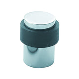 This is an image of Eurospec - Steelworx Floor Mounted Pedestal Door Stops - Bright Stainless Steel available to order from T.H Wiggans Architectural Ironmongery in Kendal, quick delivery and discounted prices.