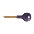 This is an image of a Carlisle Brass - Security Door Bolt Key - Blue Nylon that is availble to order from T.H Wiggans Architectural Ironmongery in Kendal.