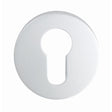 This is an image of Eurospec - Euro Escutcheon - Satin Anodised Aluminium available to order from T.H Wiggans Architectural Ironmongery in Kendal, quick delivery and discounted prices.