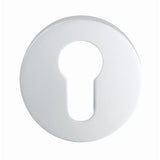 This is an image of Eurospec - Euro Escutcheon - Satin Anodised Aluminium available to order from T.H Wiggans Architectural Ironmongery in Kendal, quick delivery and discounted prices.