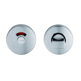 This is an image of Eurospec - Thumbturn & Release c/w indicator - Polished Anodised Aluminium available to order from T.H Wiggans Architectural Ironmongery in Kendal, quick delivery and discounted prices.