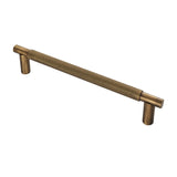 This is an image of Carlisle Brass - Varese Pull Handle - Antique Brass available to order from T.H Wiggans Architectural Ironmongery in Kendal, quick delivery and discounted prices.