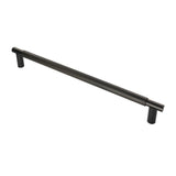 This is an image of Carlisle Brass - Varese Pull Handle - Matt Black available to order from T.H Wiggans Architectural Ironmongery in Kendal, quick delivery and discounted prices.