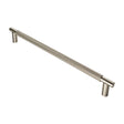 This is an image of Carlisle Brass - Varese Pull Handle - Satin Nickel available to order from T.H Wiggans Architectural Ironmongery in Kendal, quick delivery and discounted prices.