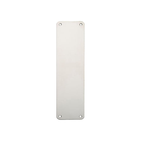 This is an image of Eurospec - Finger Plate Plain 300 x 75mm - PSS available to order from T.H Wiggans Architectural Ironmongery in Kendal, quick delivery and discounted prices.
