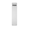 This is an image of Eurospec - Finger Plate Push 300 x 75mm - PSS available to order from T.H Wiggans Architectural Ironmongery in Kendal, quick delivery and discounted prices.