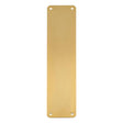 This is an image of Carlisle Brass - Finger Plate Plain 350 x 75mm - Satin PVD available to order from T.H Wiggans Architectural Ironmongery in Kendal, quick delivery and discounted prices.