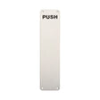 This is an image of Eurospec - Finger Plate Push 350 x 75mm - PSS available to order from T.H Wiggans Architectural Ironmongery in Kendal, quick delivery and discounted prices.