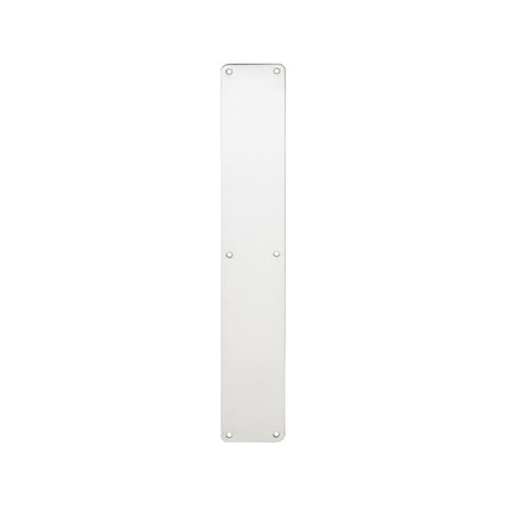 This is an image of Eurospec - Finger Plate Plain 500 x 75mm - PSS available to order from T.H Wiggans Architectural Ironmongery in Kendal, quick delivery and discounted prices.
