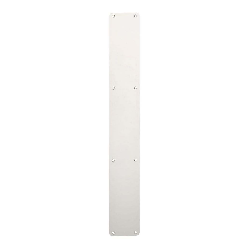 This is an image of Eurospec - Finger Plate Plain 650 x 75mm - PSS available to order from T.H Wiggans Architectural Ironmongery in Kendal, quick delivery and discounted prices.