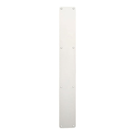This is an image of Eurospec - Finger Plate Plain 650 x 75mm - PSS available to order from T.H Wiggans Architectural Ironmongery in Kendal, quick delivery and discounted prices.