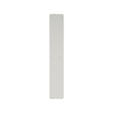 This is an image of Eurospec - Plain Finger Plate 500 x 75mm - SAA available to order from T.H Wiggans Architectural Ironmongery in Kendal, quick delivery and discounted prices.