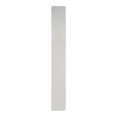 This is an image of Eurospec - Plain Finger Plate 650 x 75mm - SAA available to order from T.H Wiggans Architectural Ironmongery in Kendal, quick delivery and discounted prices.