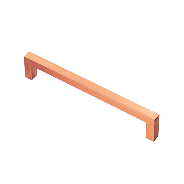 This is an image of a FTD - Block Handle - Satin Copper that is availble to order from T.H Wiggans Architectural Ironmongery in Kendal in Kendal.