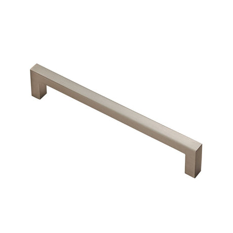 This is an image of a FTD - Block Handle - Satin Nickel that is availble to order from T.H Wiggans Architectural Ironmongery in Kendal in Kendal.