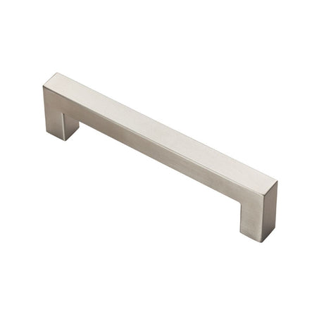 This is an image of a FTD - Linear Handle 128mm C/C - Satin Stainless Steel that is availble to order from T.H Wiggans Architectural Ironmongery in Kendal in Kendal.