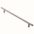 This is an image of a FTD - Steel T-Bar Handle 640mm - Satin Nickel that is availble to order from T.H Wiggans Architectural Ironmongery in Kendal in Kendal.