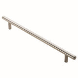 This is an image of a FTD - Steel T-Bar Handle 1024mm - Satin Nickel that is availble to order from T.H Wiggans Architectural Ironmongery in Kendal in Kendal.