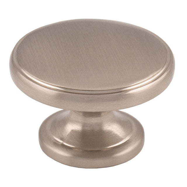 This is an image of a Carlisle Brass - Oxford Knob 32mm that is availble to order from T.H Wiggans Architectural Ironmongery in Kendal in Kendal.