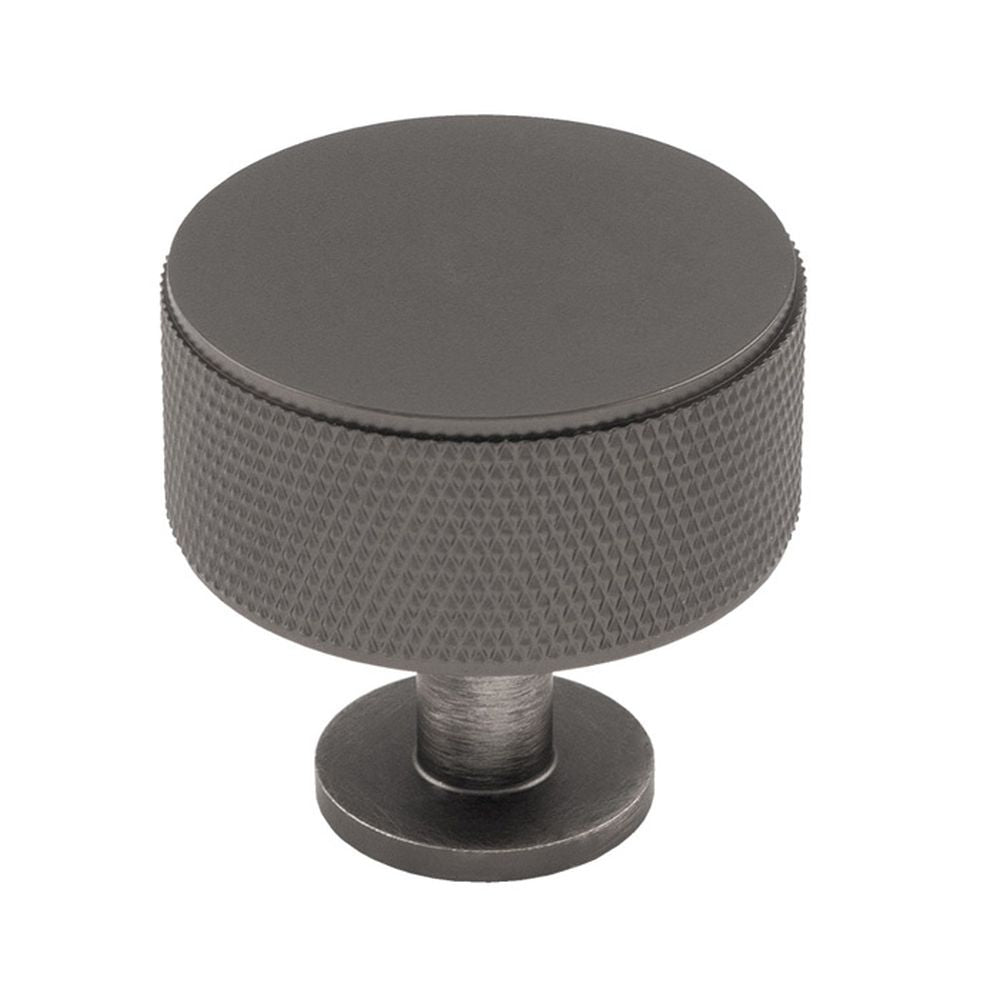 This is an image of a Carlisle Brass - Knurled Radio Knob that is availble to order from T.H Wiggans Architectural Ironmongery in Kendal in Kendal.