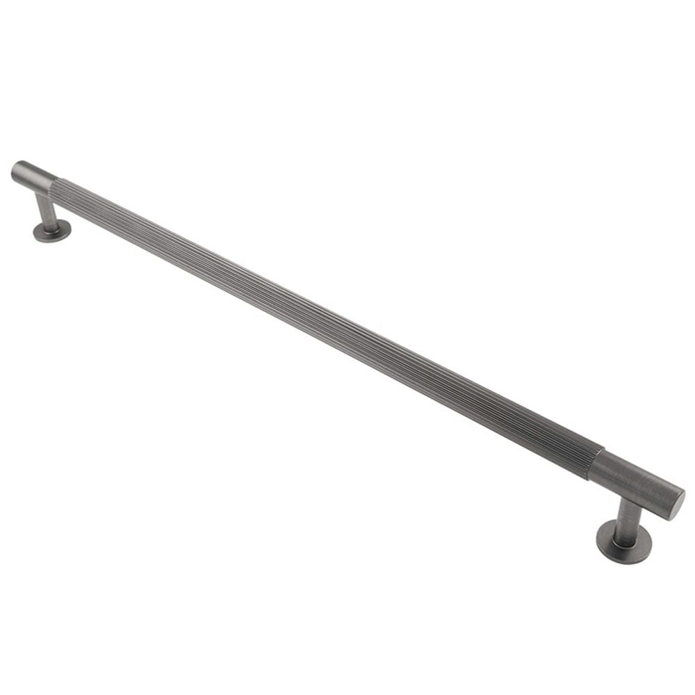 This is an image of a Carlisle Brass - Lines Pull Handle 320mm c/c that is availble to order from T.H Wiggans Architectural Ironmongery in Kendal in Kendal.