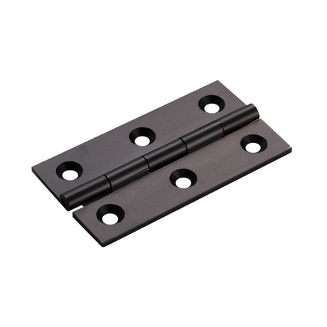 This is an image of a FTD - 64 x 35mm Cabinet Hinge - Matt Black that is availble to order from T.H Wiggans Architectural Ironmongery in in Kendal.