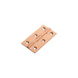 This is an image of a FTD - 64 x 35mm Cabinet Hinge - Satin Copper that is availble to order from T.H Wiggans Architectural Ironmongery in in Kendal.