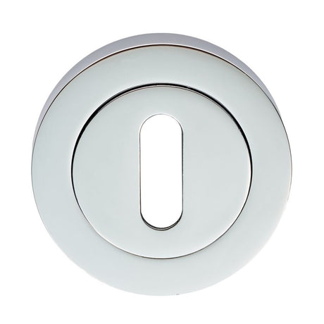 This is an image of Carlisle Brass - Standard Profile Escutcheon - Polished Chrome available to order from T.H Wiggans Architectural Ironmongery in Kendal, quick delivery and discounted prices.