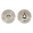 This is an image of Carlisle Brass - Thumb Turn & Release - Satin Nickel available to order from T.H Wiggans Architectural Ironmongery in Kendal, quick delivery and discounted prices.