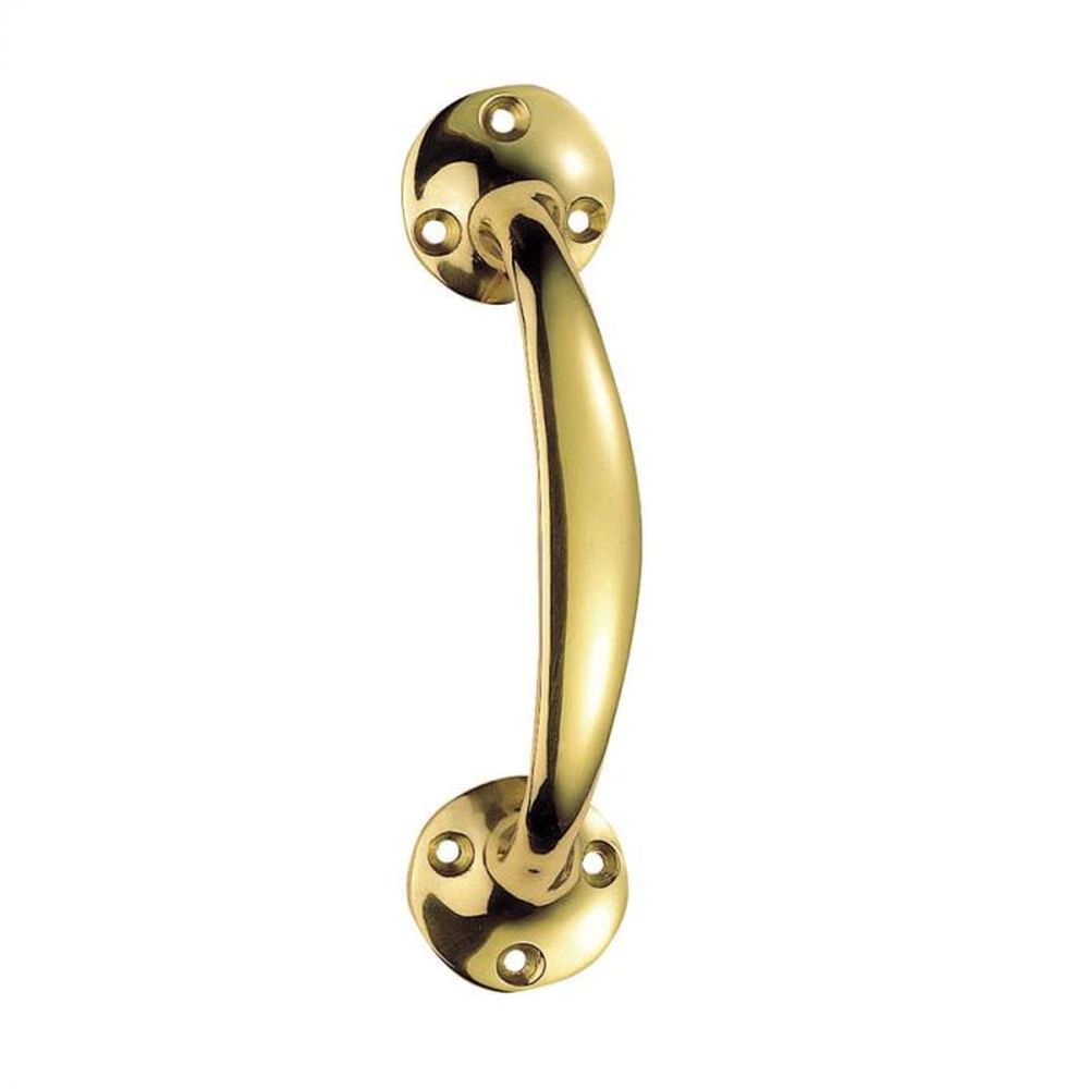 This is an image of Carlisle Brass - Bow Handle - Polished Brass available to order from T.H Wiggans Architectural Ironmongery in Kendal, quick delivery and discounted prices.