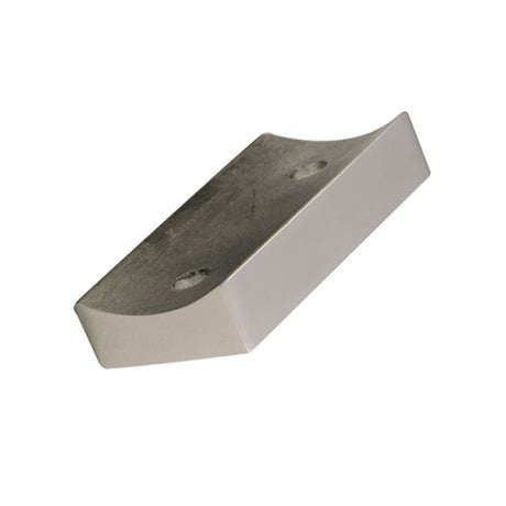 This is an image of a Eurospec - Handrail Bracket Saddle - Satin Stainless Steel that is availble to order from T.H Wiggans Architectural Ironmongery in Kendal in Kendal.
