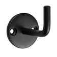 This is an image of a Carlisle Brass - Coat Hook - Matt Black that is availble to order from T.H Wiggans Architectural Ironmongery in Kendal in Kendal.