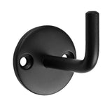 This is an image of a Carlisle Brass - Coat Hook - Matt Black that is availble to order from T.H Wiggans Architectural Ironmongery in Kendal in Kendal.