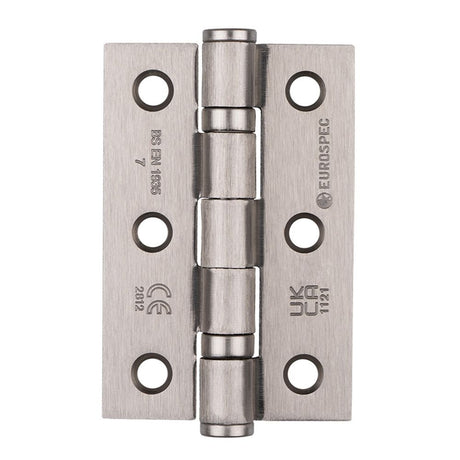 This is an image of a Eurospec - Grade 7 Ball Bearing Hinge that is availble to order from T.H Wiggans Architectural Ironmongery in in Kendal.
