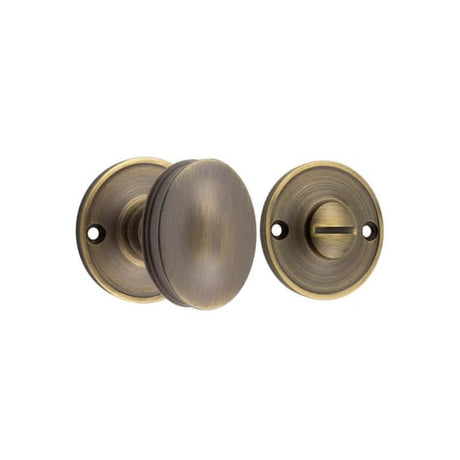 This is an image of Burlington - 40mm AB Turn & release available to order from T.H Wiggans Architectural Ironmongery in Kendal, quick delivery and discounted prices.