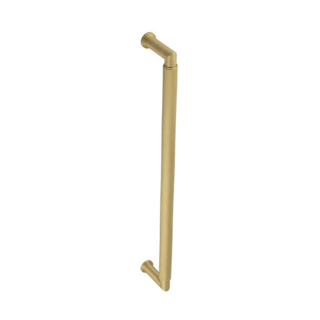 This is an image of Burlington - Piccadilly 320x20mm pull - Satin Brass available to order from T.H Wiggans Architectural Ironmongery in Kendal, quick delivery and discounted prices.