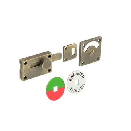 This is an image of Burlington - AB Indicator bolt available to order from T.H Wiggans Architectural Ironmongery in Kendal, quick delivery and discounted prices.