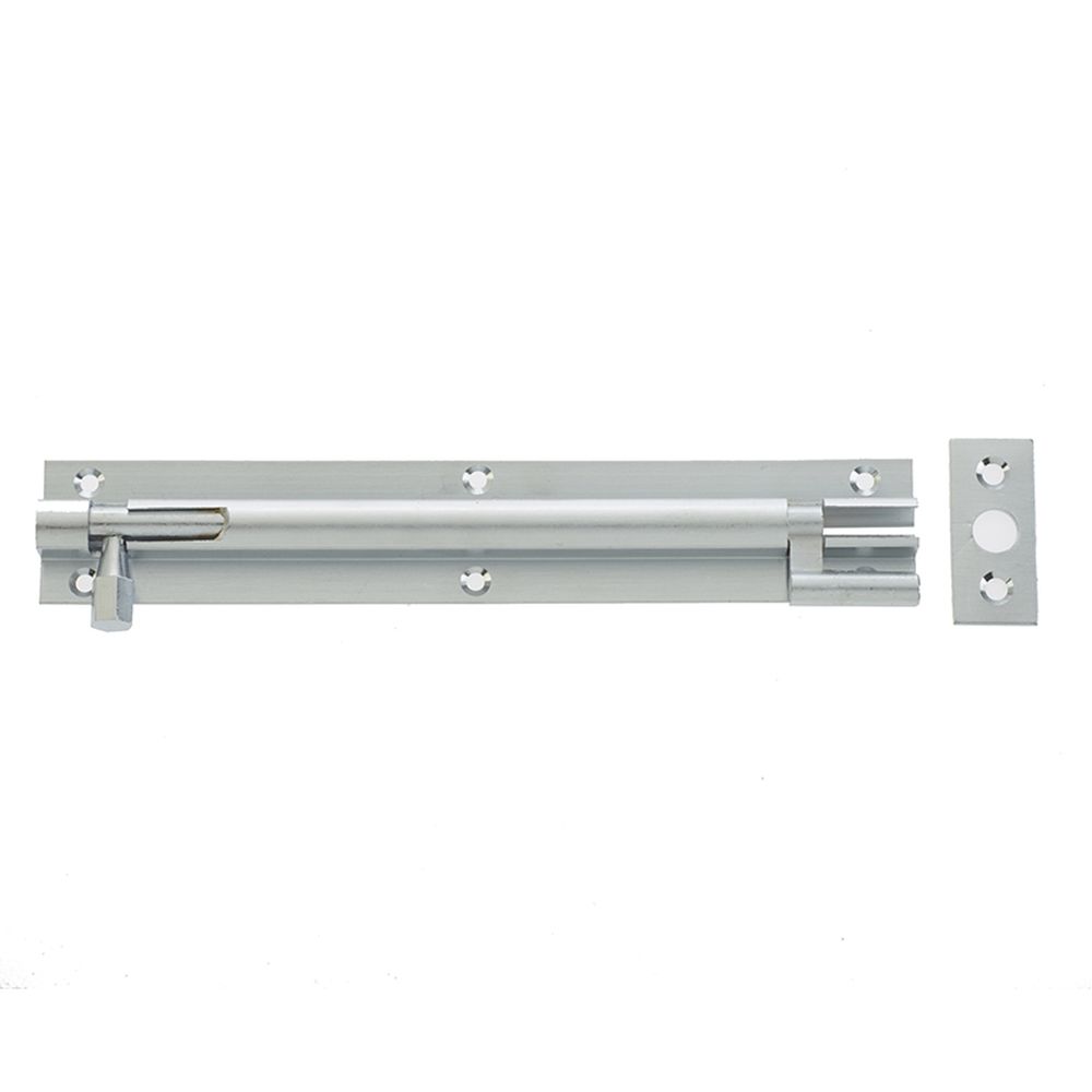 This is an image showing the Frelan - 50x25mm SC NKD Barrel bolt available to order from T.H. Wiggans Ironmongery in Kendal