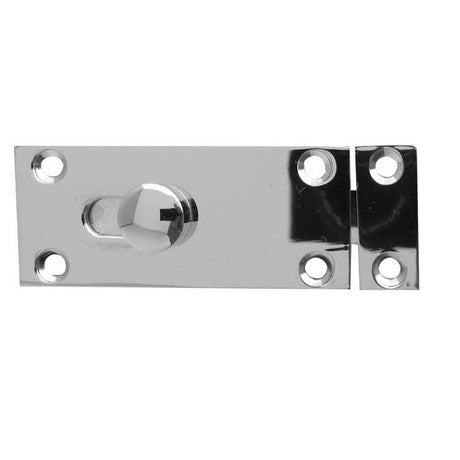 This is an image of Frelan - Bathroom Slide Bolt - Polished Chrome available to order from T.H Wiggans Architectural Ironmongery in Kendal, quick delivery and discounted prices.